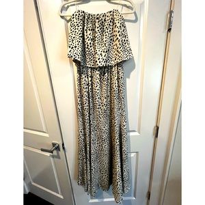 Animal Print Maxi Dress